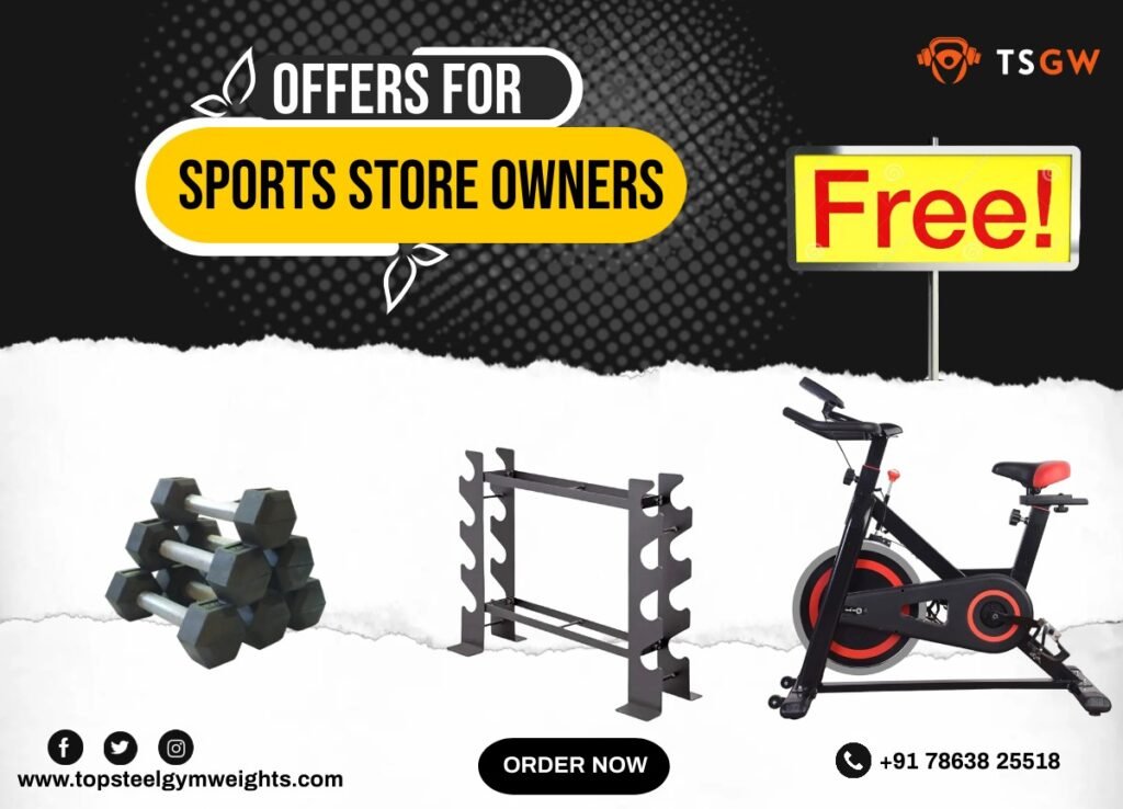 Exclusive offer for sports shop owners