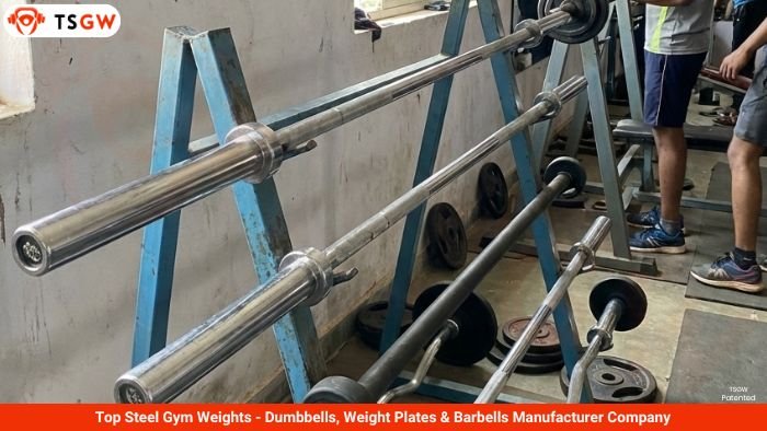 Olympic straight barbell